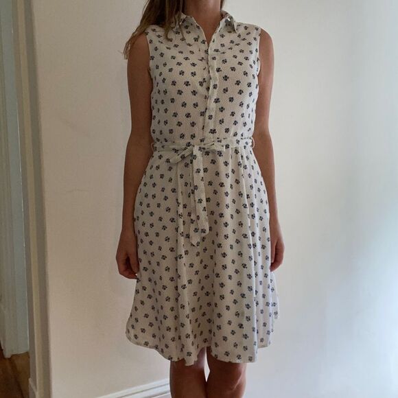 Banana Republic Fit & Flare Floral Dress - Picture 4 of 13